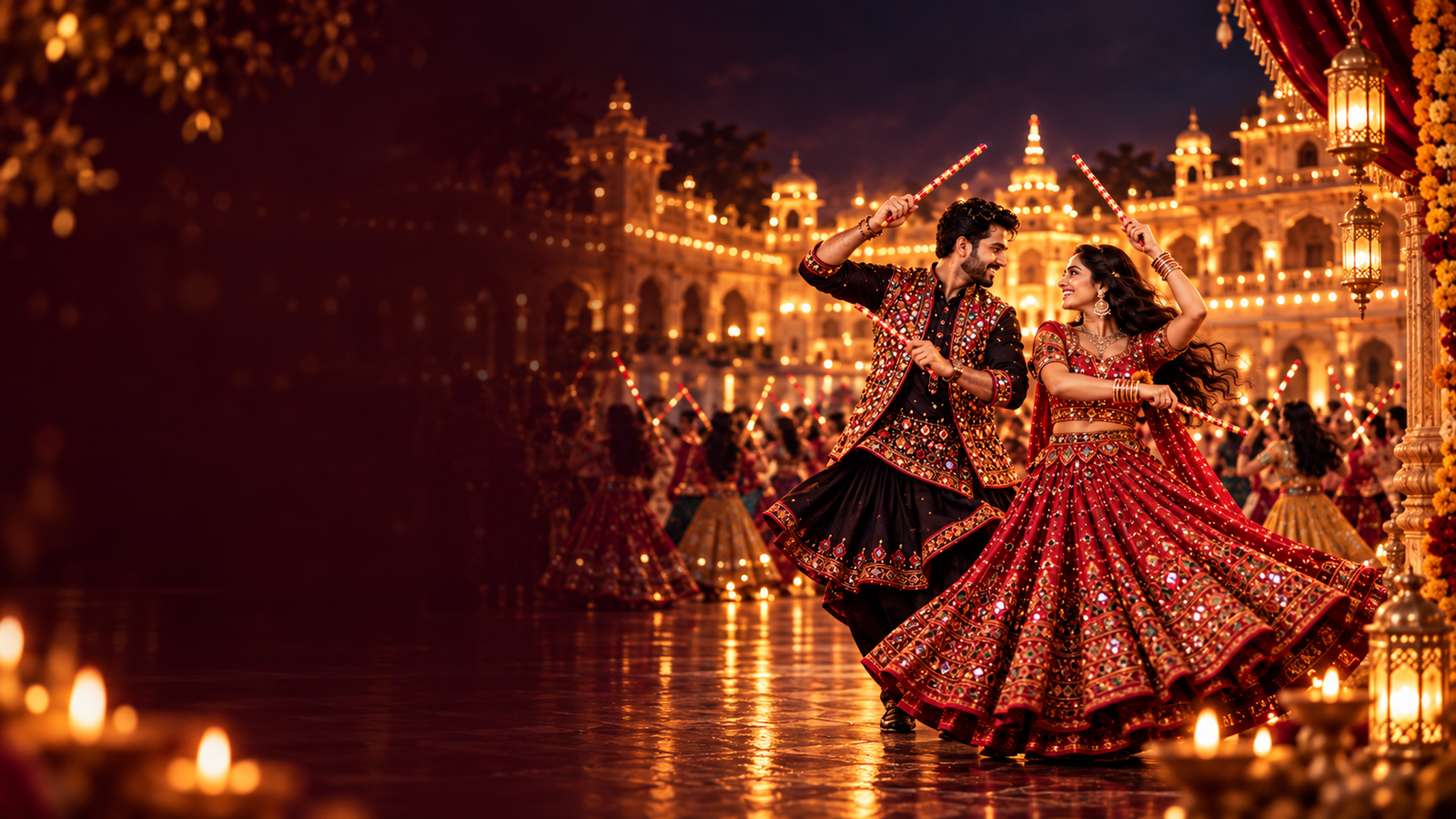 Garba celebration at Raas Mahotsava
